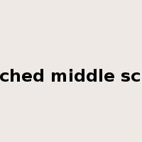 attached middle school是什么意思