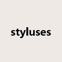 styluses是什么意思