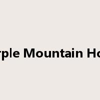 Purple Mountain Hotel是什么意思
