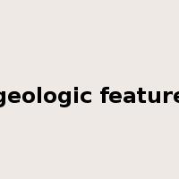 geologic feature是什么意思