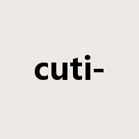 cuti-是什么意思