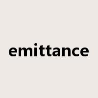 emittance是什么意思