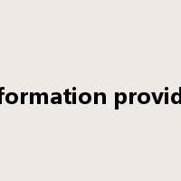 information provider是什么意思