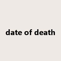 date of death是什么意思