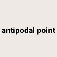 antipodal point是什么意思