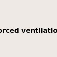 forced ventilation是什么意思