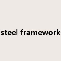 steel framework是什么意思