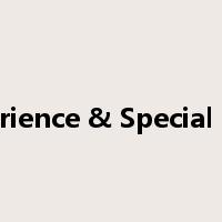 Experience & Special Skills是什么意思