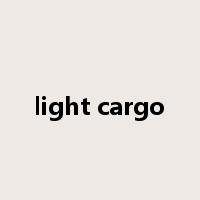 light cargo是什么意思