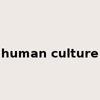 human culture是什么意思