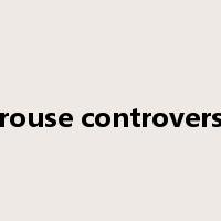 arouse controversy是什么意思