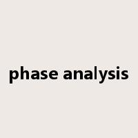 phase analysis是什么意思