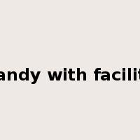 handy with facility是什么意思