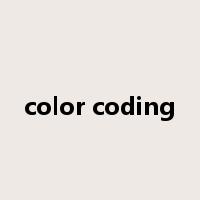 color coding是什么意思
