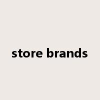 store brands是什么意思