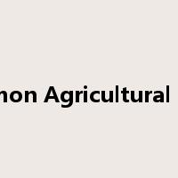 Common Agricultural Policy是什么意思
