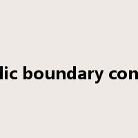 periodic boundary condition是什么意思