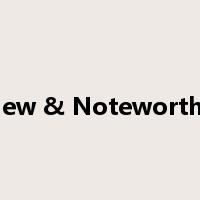 New & Noteworthy是什么意思