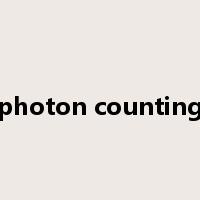 photon counting是什么意思