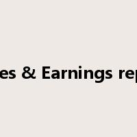 Prices & Earnings report是什么意思