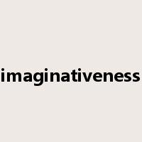 imaginativeness是什么意思