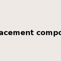 displacement component是什么意思