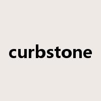 curbstone是什么意思