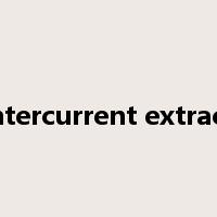 countercurrent extraction是什么意思