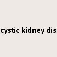 polycystic kidney disease是什么意思