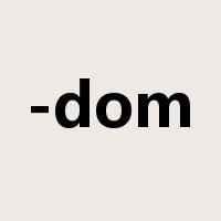 -dom是什么意思
