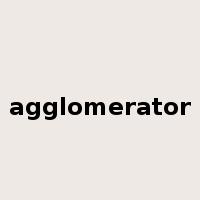 agglomerator是什么意思