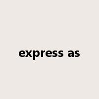 express as是什么意思