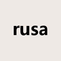 rusa是什么意思
