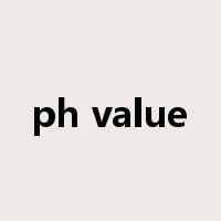 ph value是什么意思