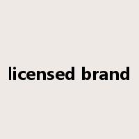 licensed brand是什么意思