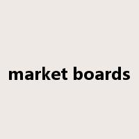market boards是什么意思