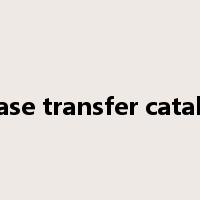 phase transfer catalyst是什么意思