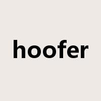 hoofer是什么意思