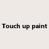 Touch up paint是什么意思