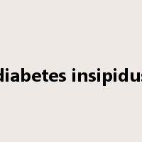 diabetes insipidus是什么意思