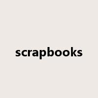 scrapbooks是什么意思