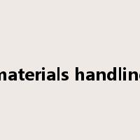 materials handling是什么意思