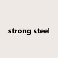 strong steel是什么意思