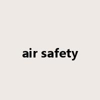 air safety是什么意思