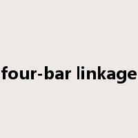 four-bar linkage是什么意思