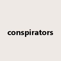 conspirators是什么意思