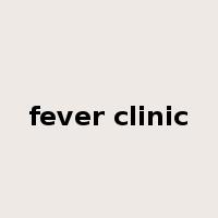 fever clinic是什么意思
