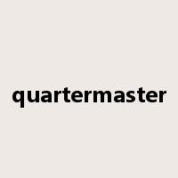 quartermaster是什么意思