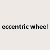 eccentric wheel是什么意思