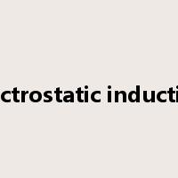 electrostatic induction是什么意思